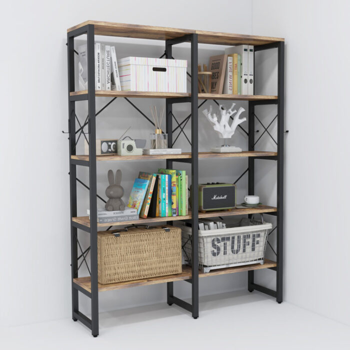 Etagere Bookcase - Chic Decora