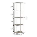 Etagere Bookcase - Chic Decora