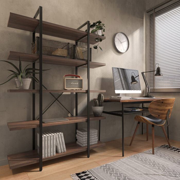 Etagere Bookcase - Chic Decora