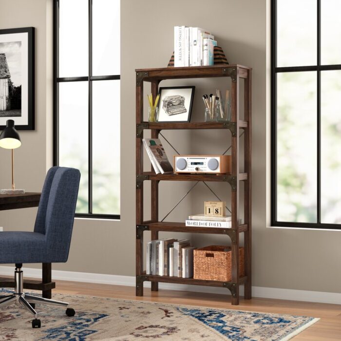 Etagere Bookcase - Chic Decora