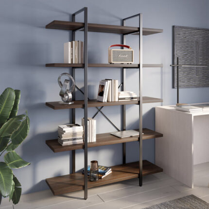 Fossum Corner Bookcase - Chic Decora