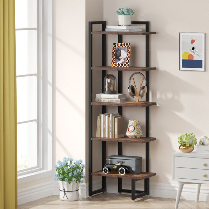 Etagere Bookcase - Chic Decora