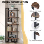 Etagere Bookcase - Chic Decora