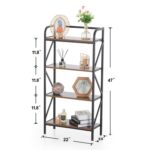 Etagere Bookcase - Chic Decora