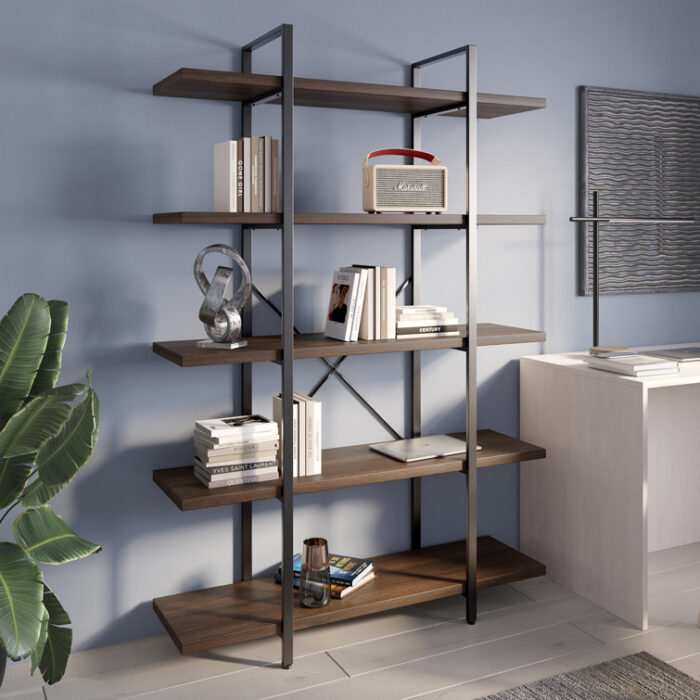 Etagere Bookcase - Chic Decora