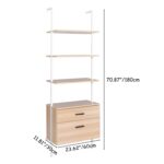 Etagere Storage Bookcase - Chic Decora