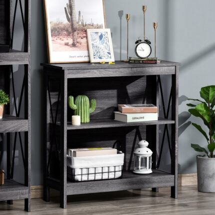 Etsub Bookcase - Chic Decora