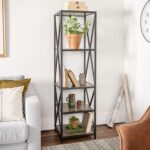 Eulas Etagere Bookcase - Chic Decora