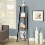 Everglade Corner Bookcase - Chic Decora