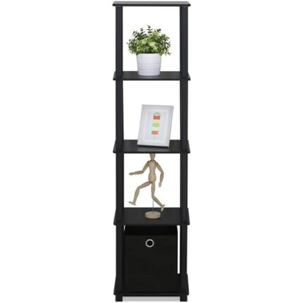 Evianna Etagere Bookcase - Chic Decora