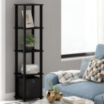 Evianna Etagere Bookcase - Chic Decora