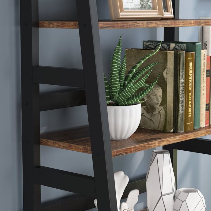 Fatoumata Ladder Bookcase - Chic Decora