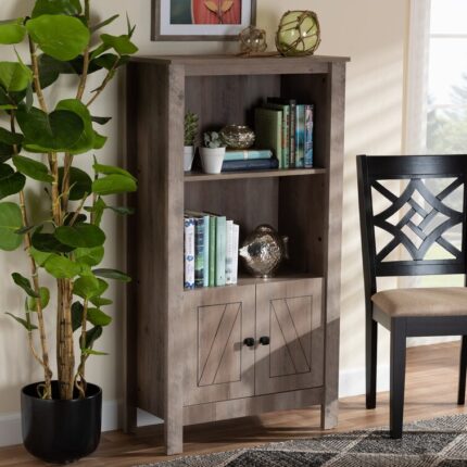 Aaleeyah Storage Bookcase - Chic Decora