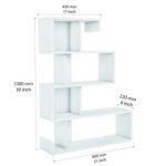 Feleica Geometric Bookcase - Chic Decora