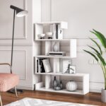 Feleica Geometric Bookcase - Chic Decora