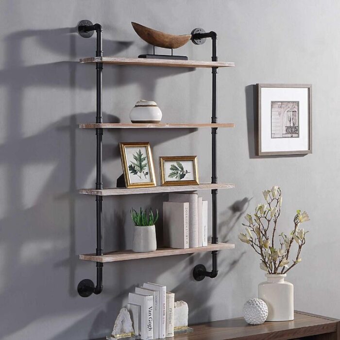 Floating Bookcase - Chic Decora