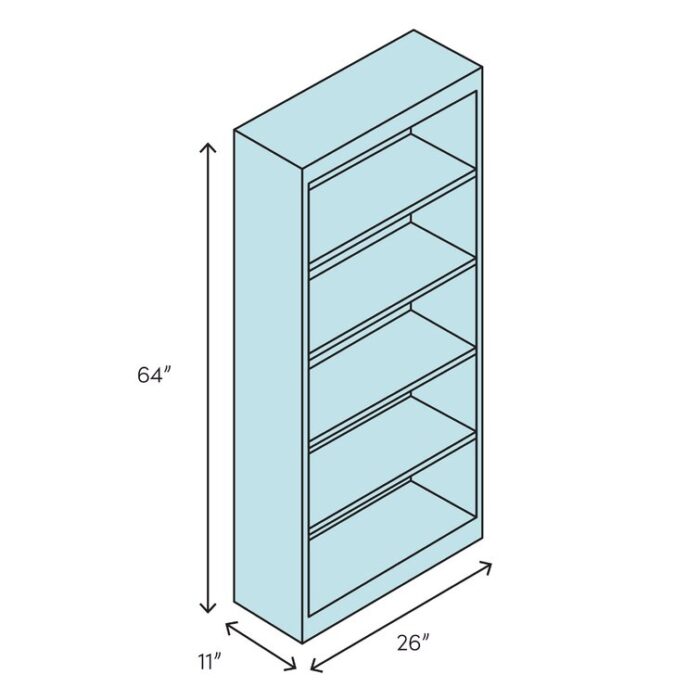 Fogg Etagere Bookcase - Chic Decora