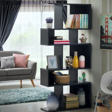 Geometric Bookcase - Chic Decora