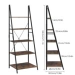 Forbell Ladder Bookcase - Chic Decora