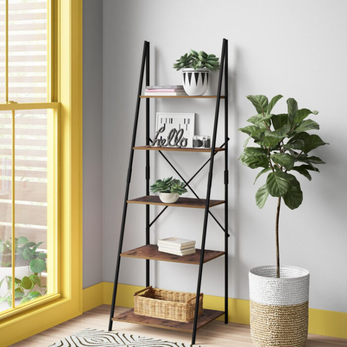 Forbell Ladder Bookcase - Chic Decora