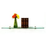 Fritsch Glass Bracket Shelf - Chic Decora