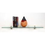 Dasheika Glass Bracket Shelf - Chic Decora