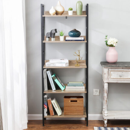 Ladder Bookcase - Chic Decora