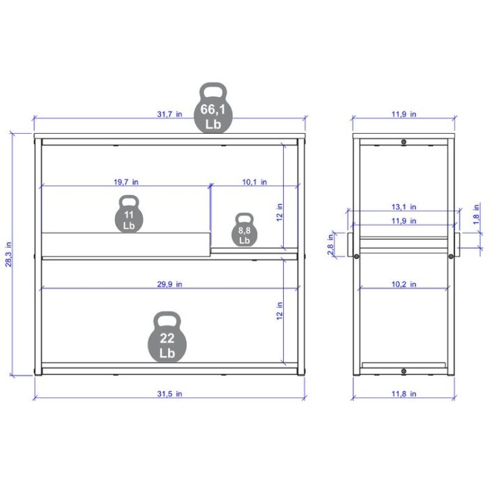 Garst Bookcase - Chic Decora