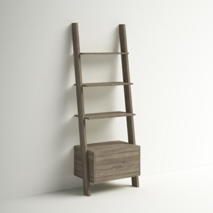 Geiser Ladder Storage Bookcase - Chic Decora