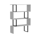 Genavie Geometric Bookcase - Chic Decora