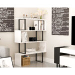 Genavie Geometric Bookcase - Chic Decora