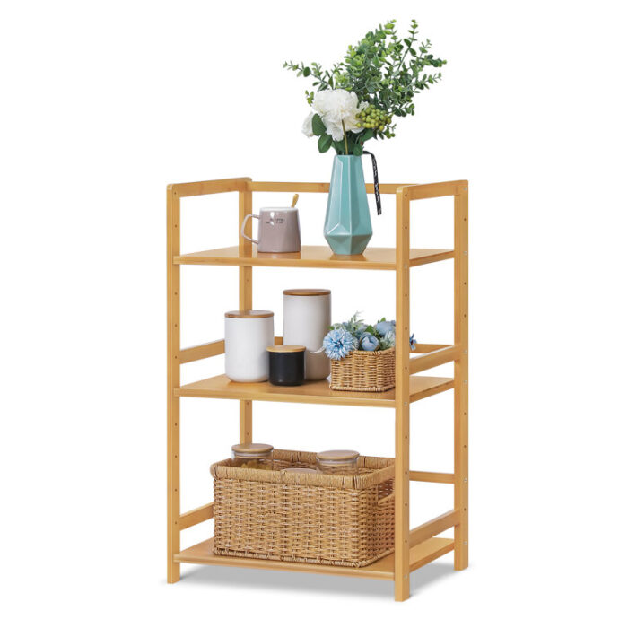 Geneice 3- Tier Freestanding Bookcase - Chic Decora