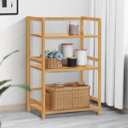 Geneice 3- Tier Freestanding Bookcase - Chic Decora