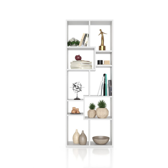 Geometric Bookcase - Chic Decora