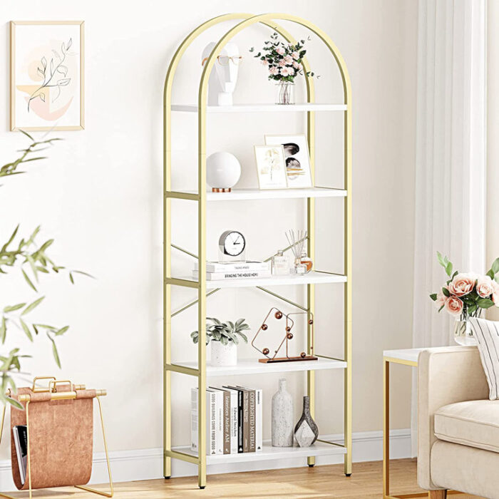 Geometric Bookcase - Chic Decora