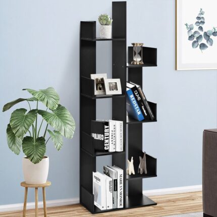 Emroy 360Â° Rotating Bookshelf Bookcase Storage Shelf - Chic Decora