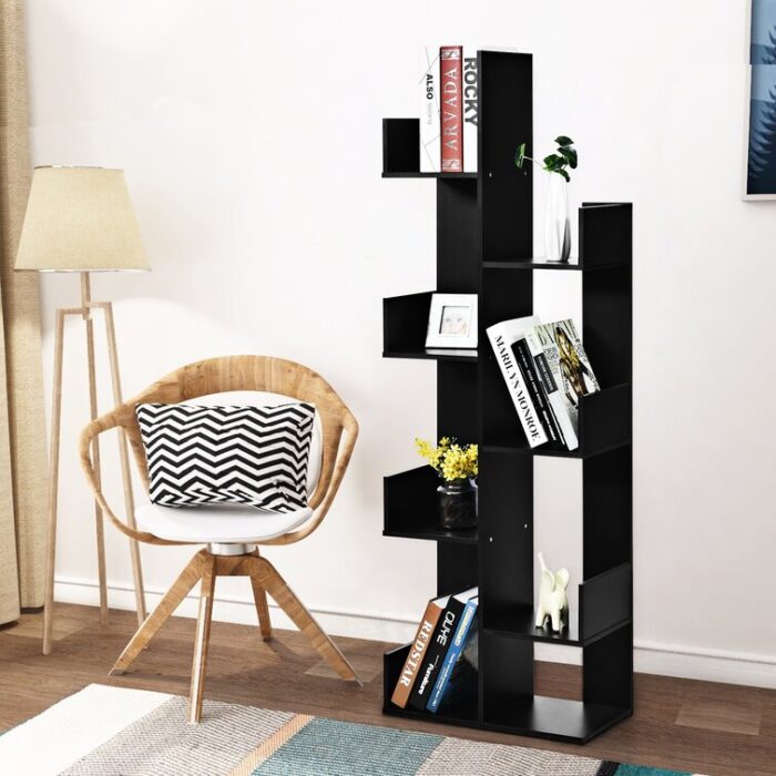 Geometric Bookcase - Chic Decora