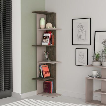 Geometric Bookcase - Chic Decora