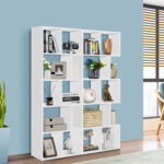 Geometric Bookcase - Chic Decora