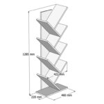 Geometric Bookcase - Chic Decora