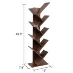 Geometric Tree Bookcase Shelf - Chic Decora