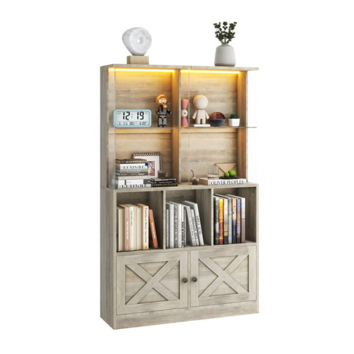 Geremy Bookcase - Chic Decora