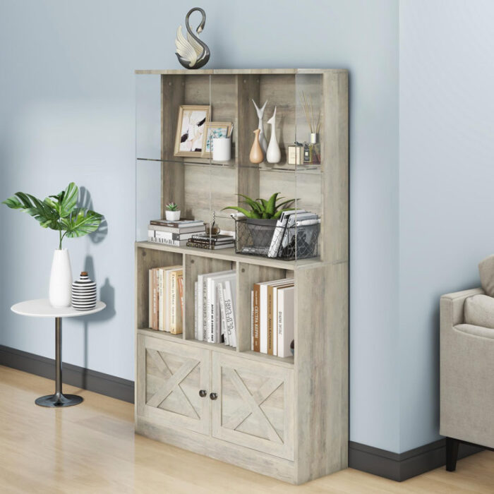 Geremy Bookcase - Chic Decora