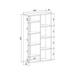 Gjylferije Bookcase - Chic Decora