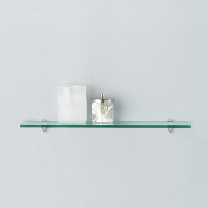 Glass Accent Shelf with Adjustable Shelves - Chic Decora