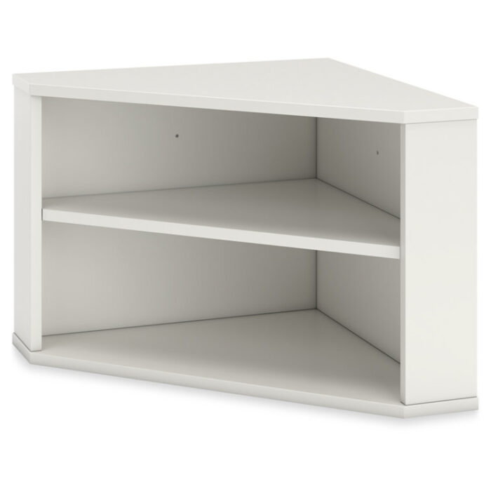 Grannen 16.3″ H x 29.3″ W Corner Bookcase - Chic Decora