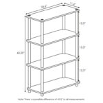 Hadriana Etagere Bookcase - Chic Decora