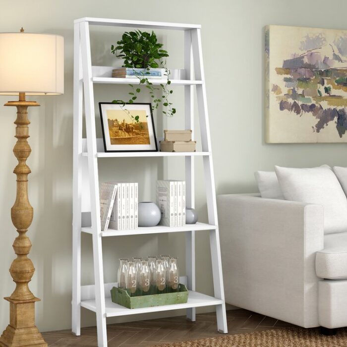 Haralda Ladder Bookcase - Chic Decora