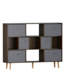 Heberling Bookcase - Chic Decora