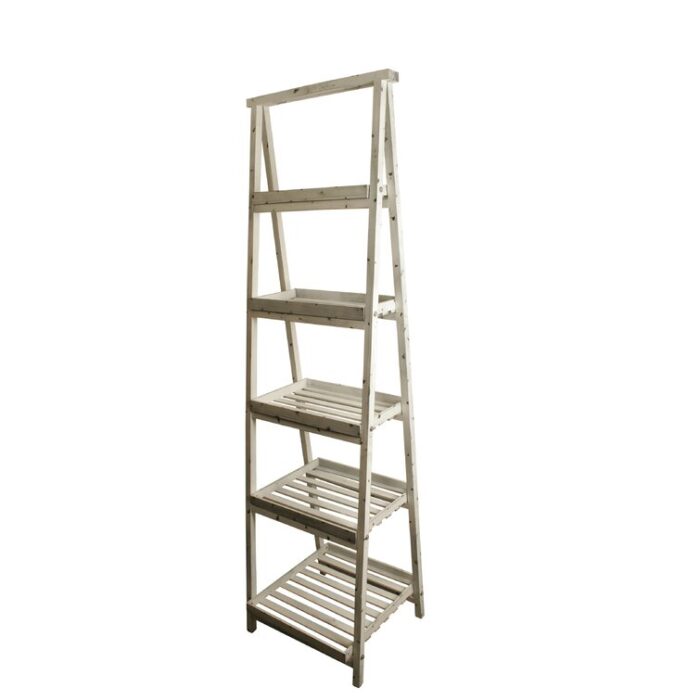 Highlandville Ladder Bookcase - Chic Decora